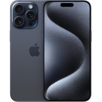 Apple iPhone 15 Pro Max (256 GB) - Blue Titanium TDRA Apple iPhone 15 Pro Max (256 GB) - Blue Titanium TDRA