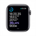 Apple Watch Series 6 GPS, 40mm Space Gray Aluminum Case with Black Sport Band 