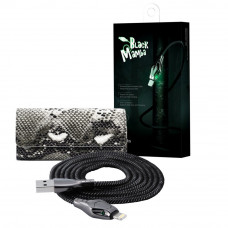 BENKS BLACK MAMBA D27 LIGHTNING CABLE 120CM 