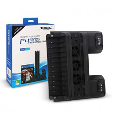 DOBE Multifunctional Vertical Cooling Stand for PS4 PS4 Slim PS4 Pro