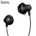 HOCO UNIVERSAL WIRE-CONTROL METAL EARPHONE M18 (BLACK)