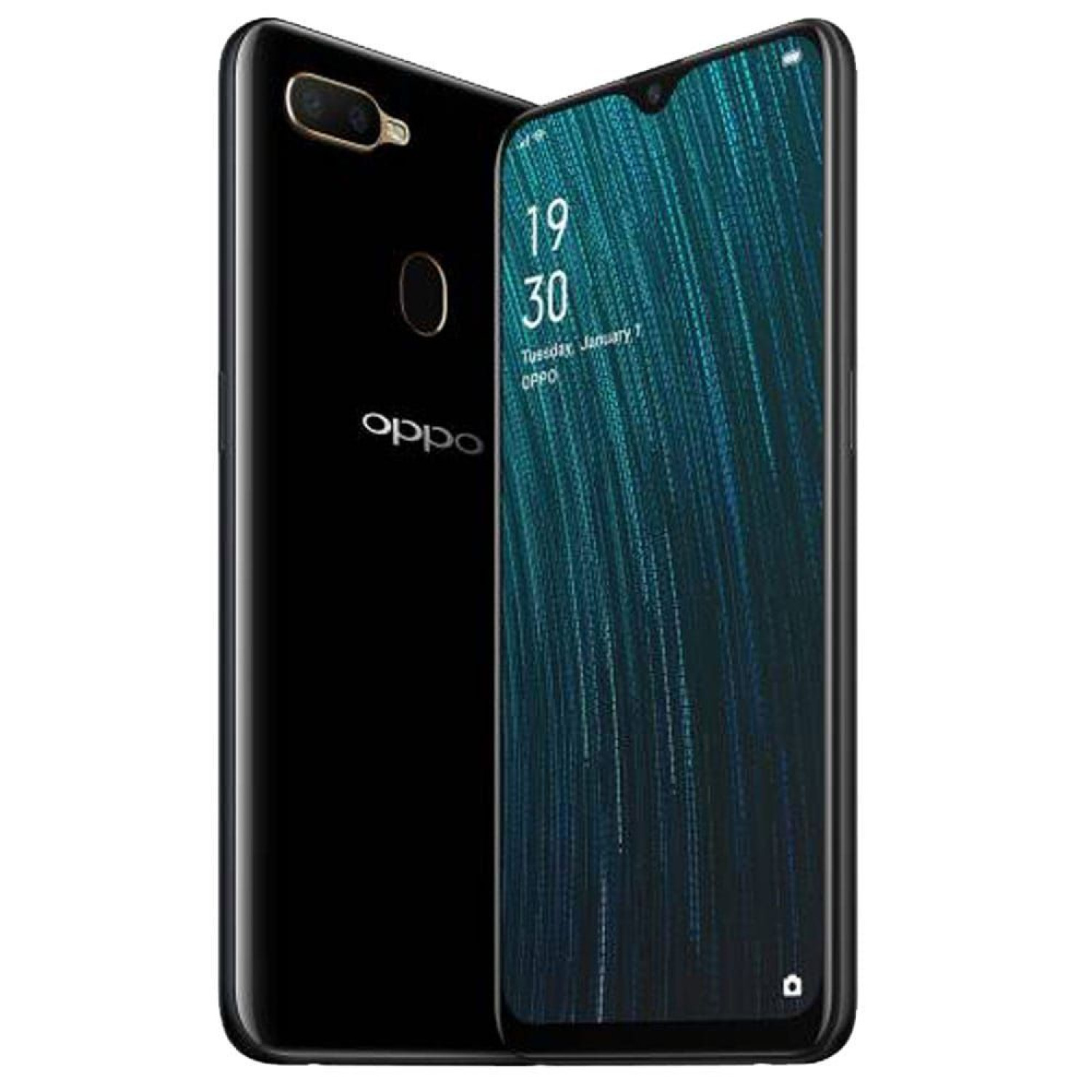 OPPO A5s DUAL SIM 4G LTE (BLACK, 32    GB) (3 GB RAM)