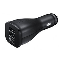 SAMSUNG Dual Car Adapter, Type-C 15W